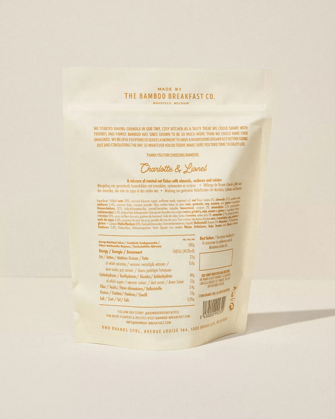 Chunky Granola with Nuts & Raisins, 500g