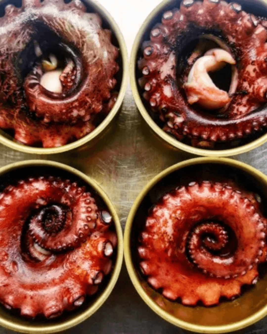 Smoked Braised Octopus in Extra Virgin Olive Oil, 90g