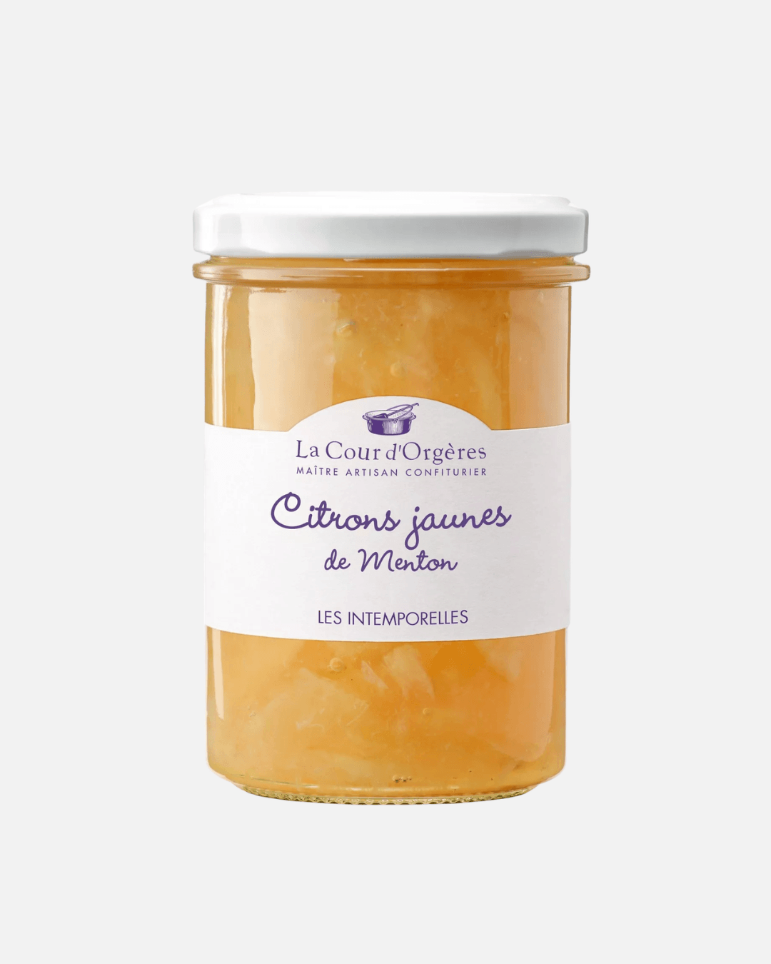 Zitronenkonfitüre aus Menton-Zitronen, 250g