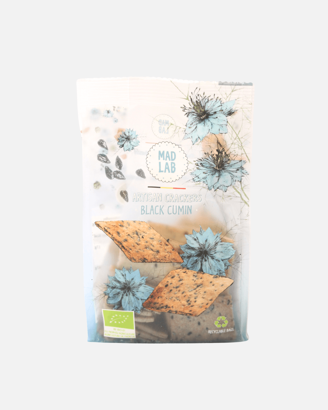 Bio Cracker mit Schwarzkümmel, 110g