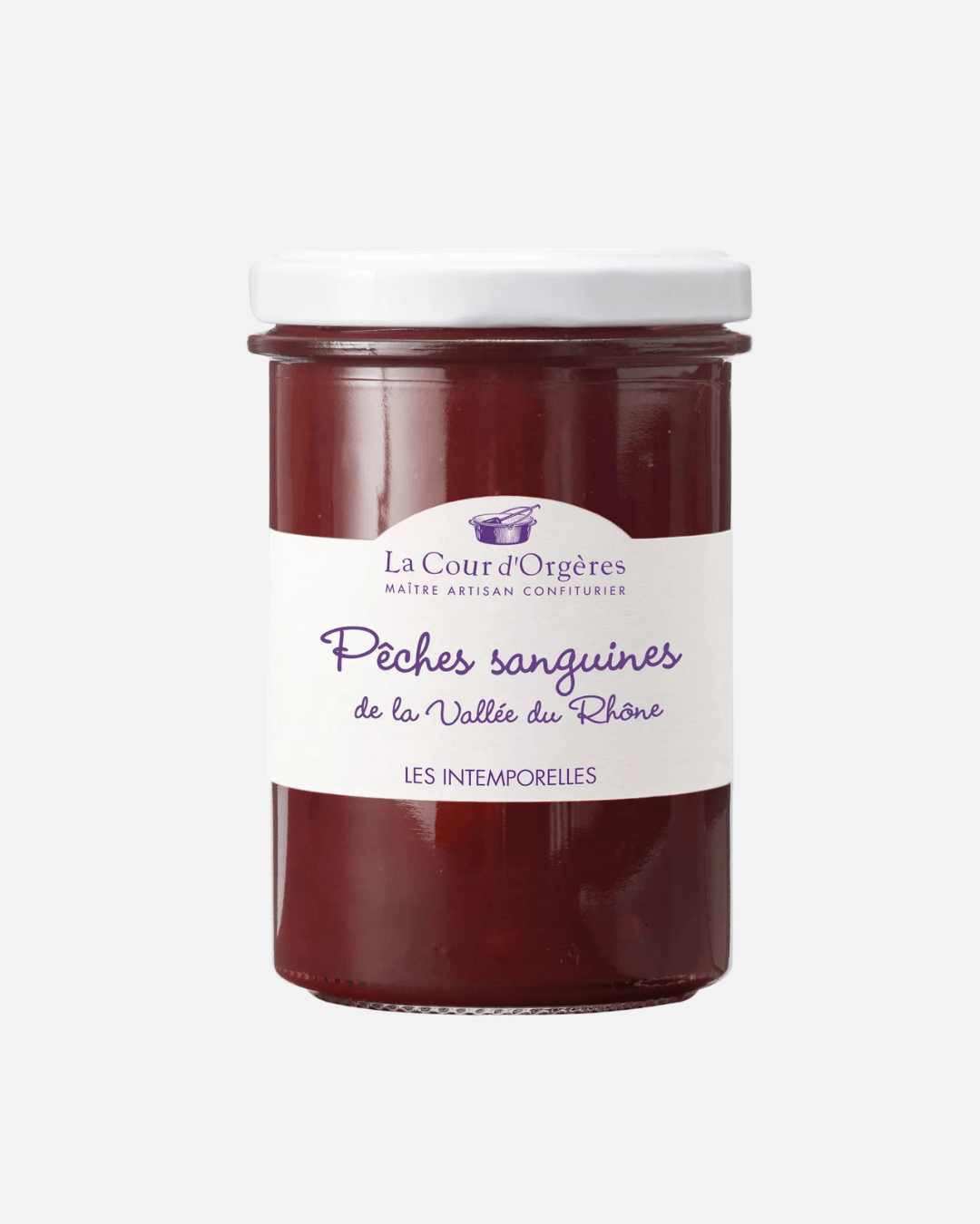 Blutpfirsich-Konfitüre aus dem Rhônetal, 250g