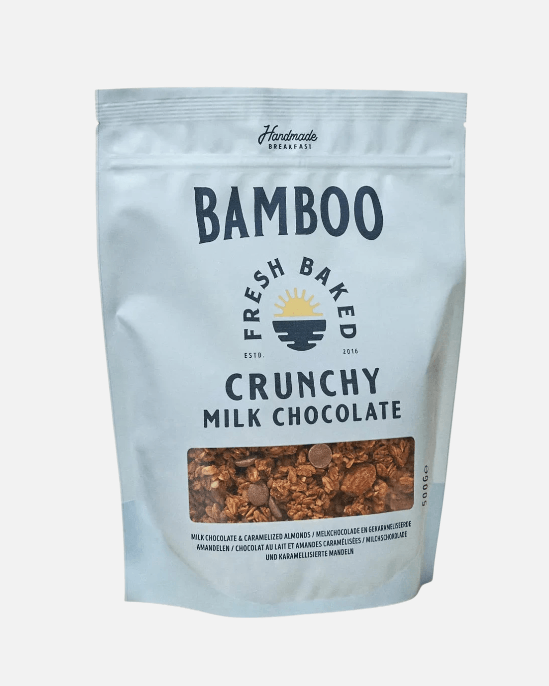 Chunky Granola with Milk Chocolate and Almonds, 500g