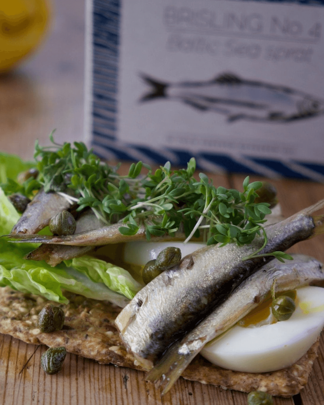 Sprats Mildly Spiced with Allspice and Cloves, 100g