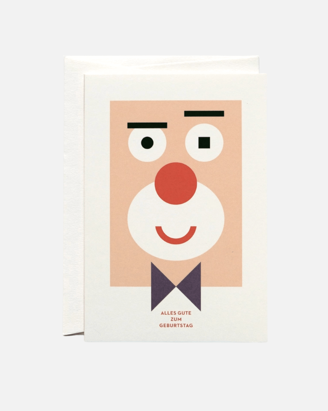 Birthday Card - Happy Clown (Customizable)