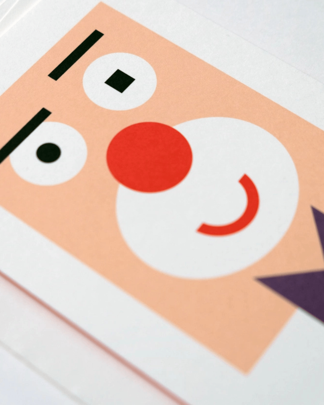Birthday Card - Happy Clown (Customizable)