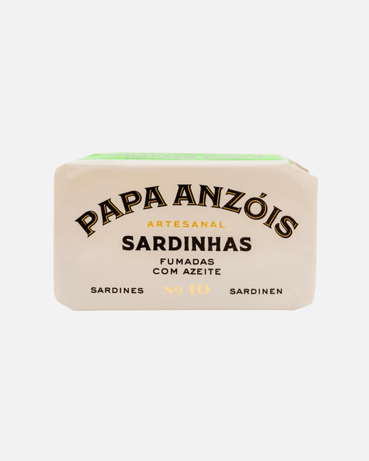 Geräucherte Sardinen in nativem Olivenöl, 80g