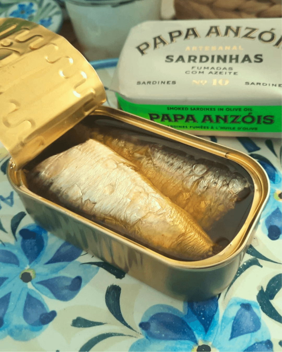 Geräucherte Sardinen in nativem Olivenöl, 80g