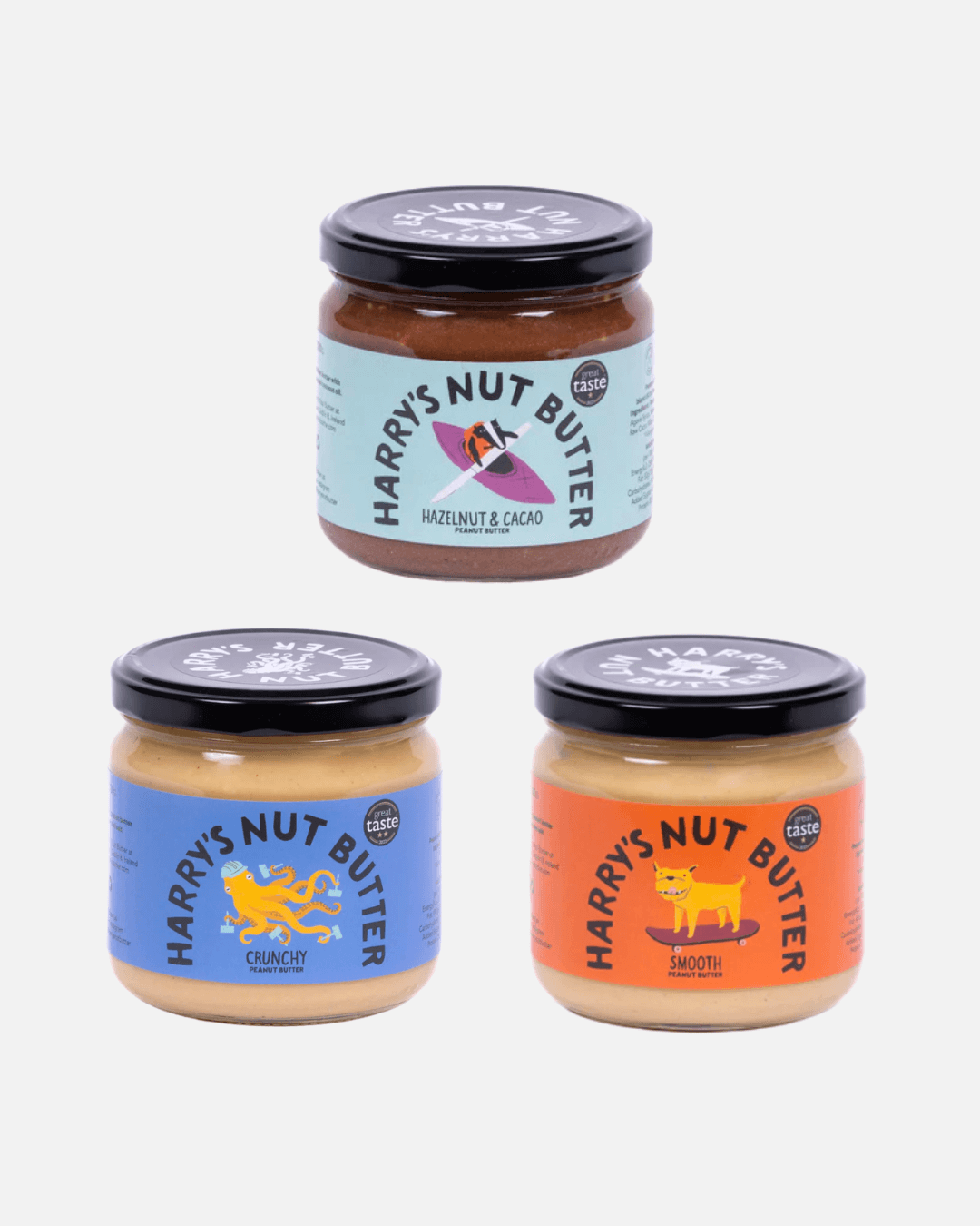 Erdnussbutter Probierset, 3 x 330g