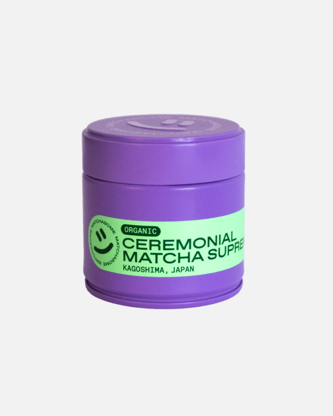 Lila Dose „Bio Ceremonial Matcha Supreme“ aus Kagoshima, Japan von Matchasome.