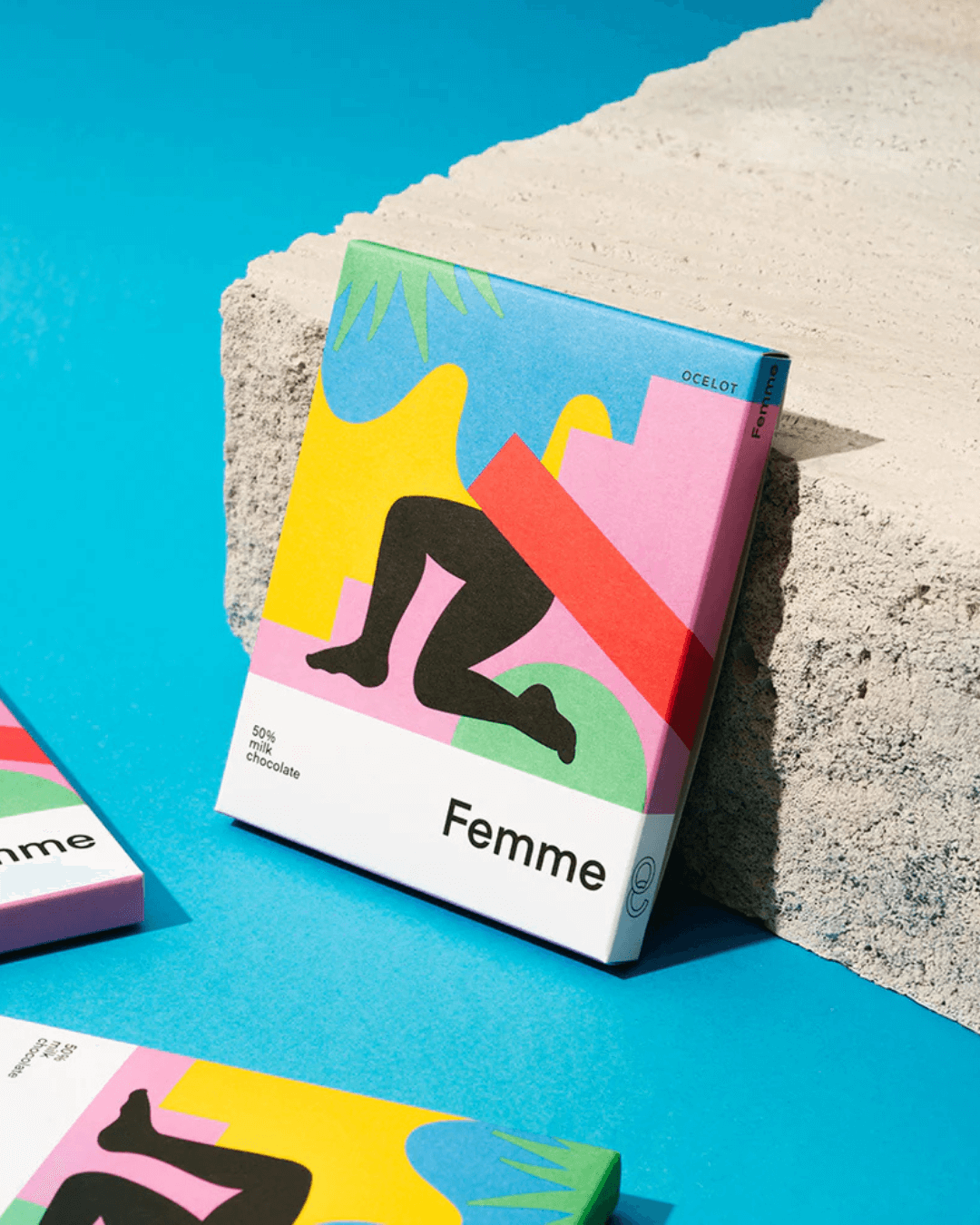 Bio-Dunkle Vollmilchschokolade 55% Femme, 70g