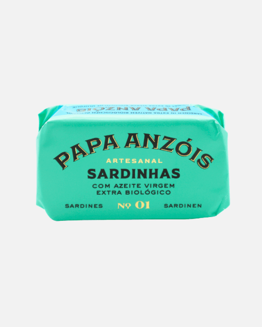 Sardinen in nativem Bio-Olivenöl extra, 80g