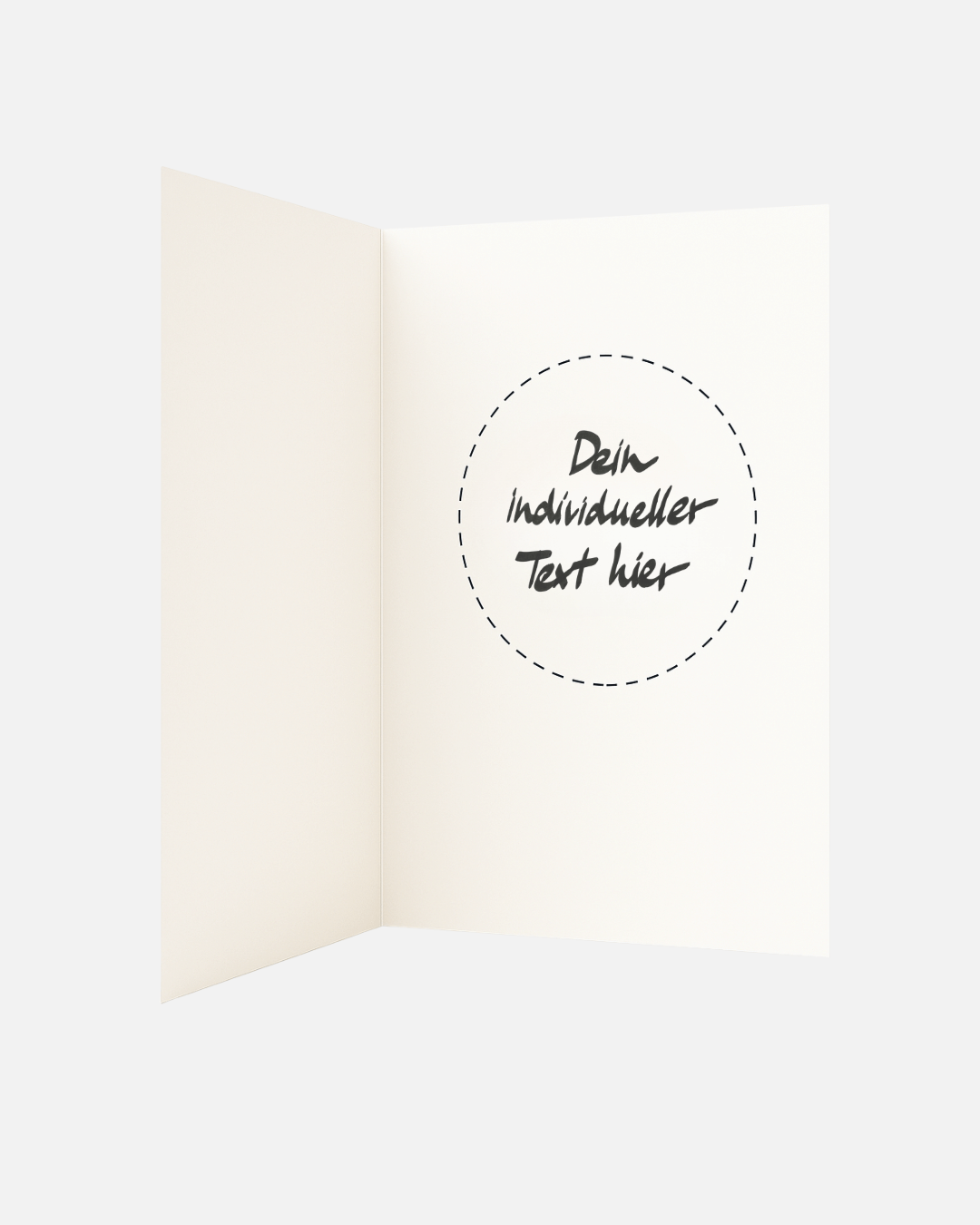 Grußkarte - Torte (personalisierbar)