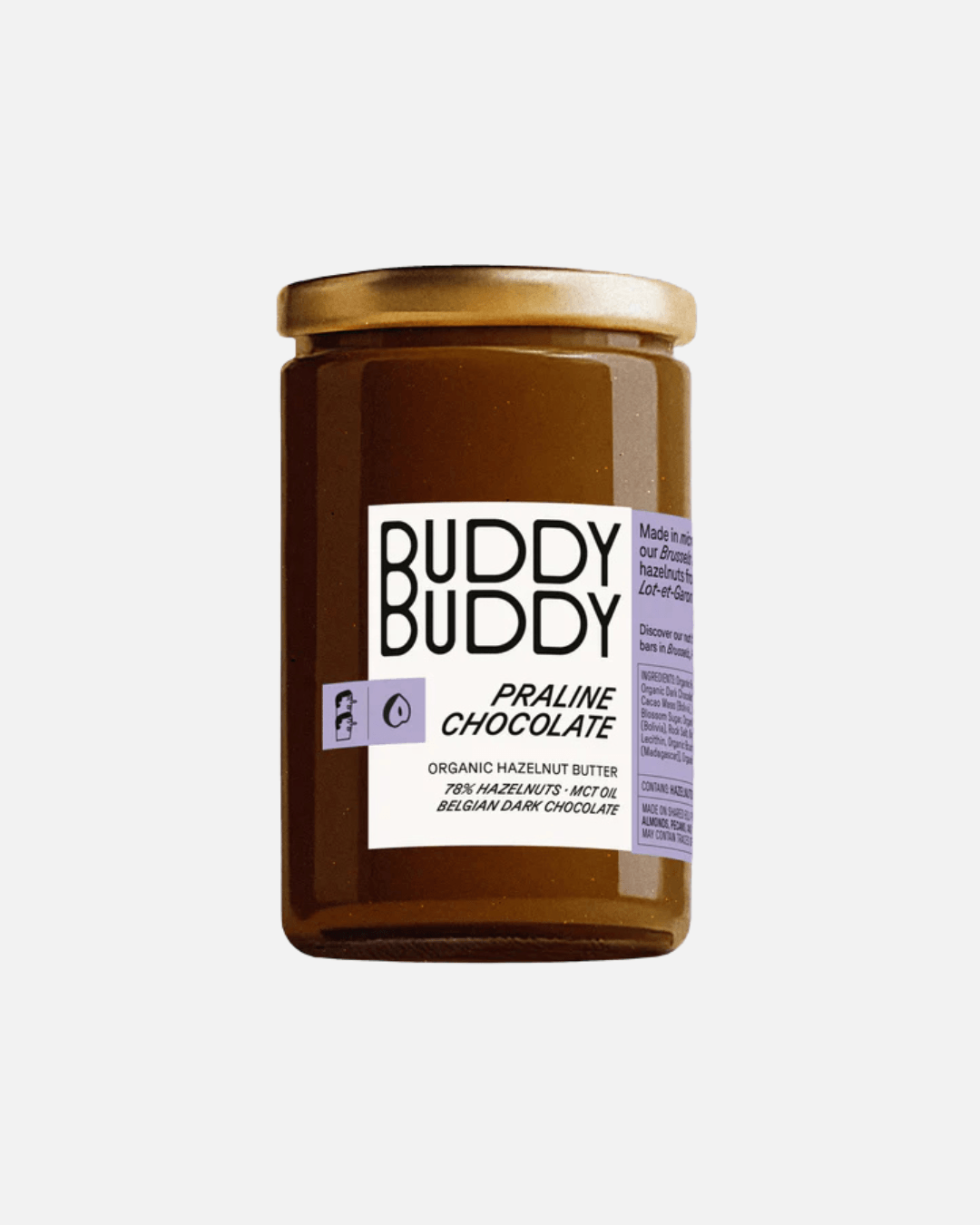 Bio Haselnussmus mit Zartbitterschokolade, 260g