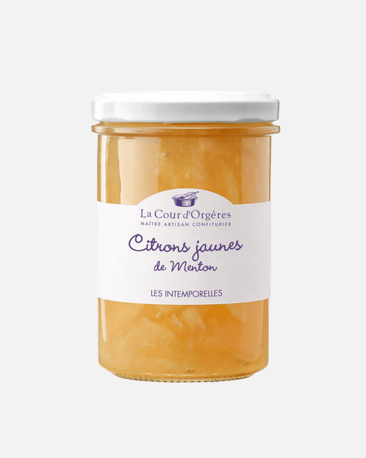 Zitronenkonfitüre aus Menton-Zitronen, 250g